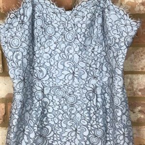 NWT ABS Collection Lace Spaghetti Strap Dress